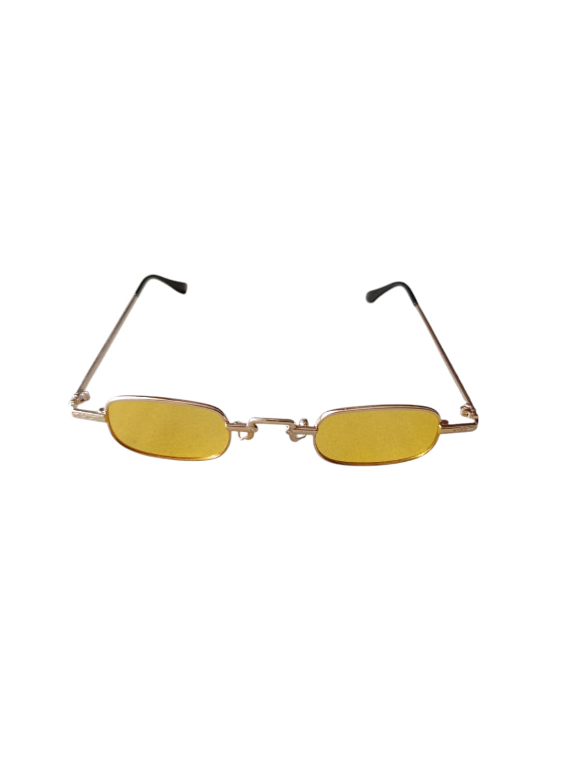 RetroVision Gold-Tint Sunglasses