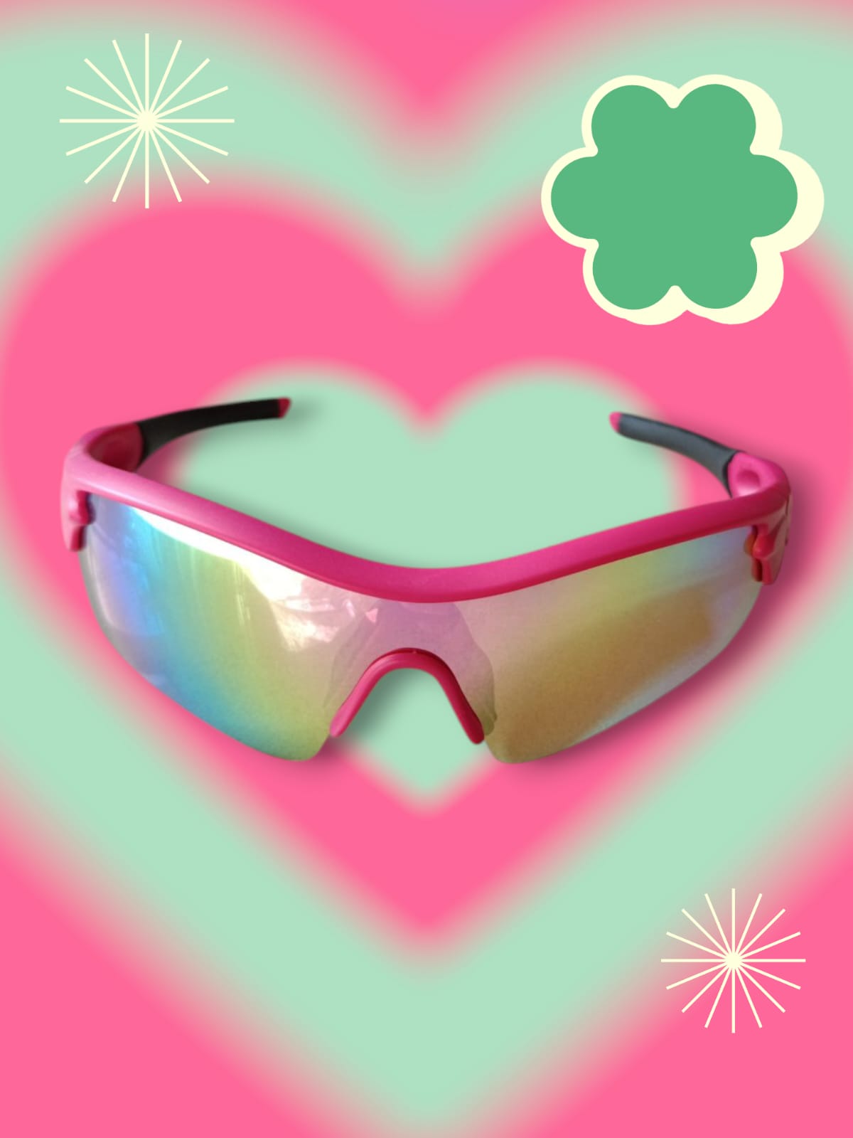 Vibrant Shield Sports Sunglasses