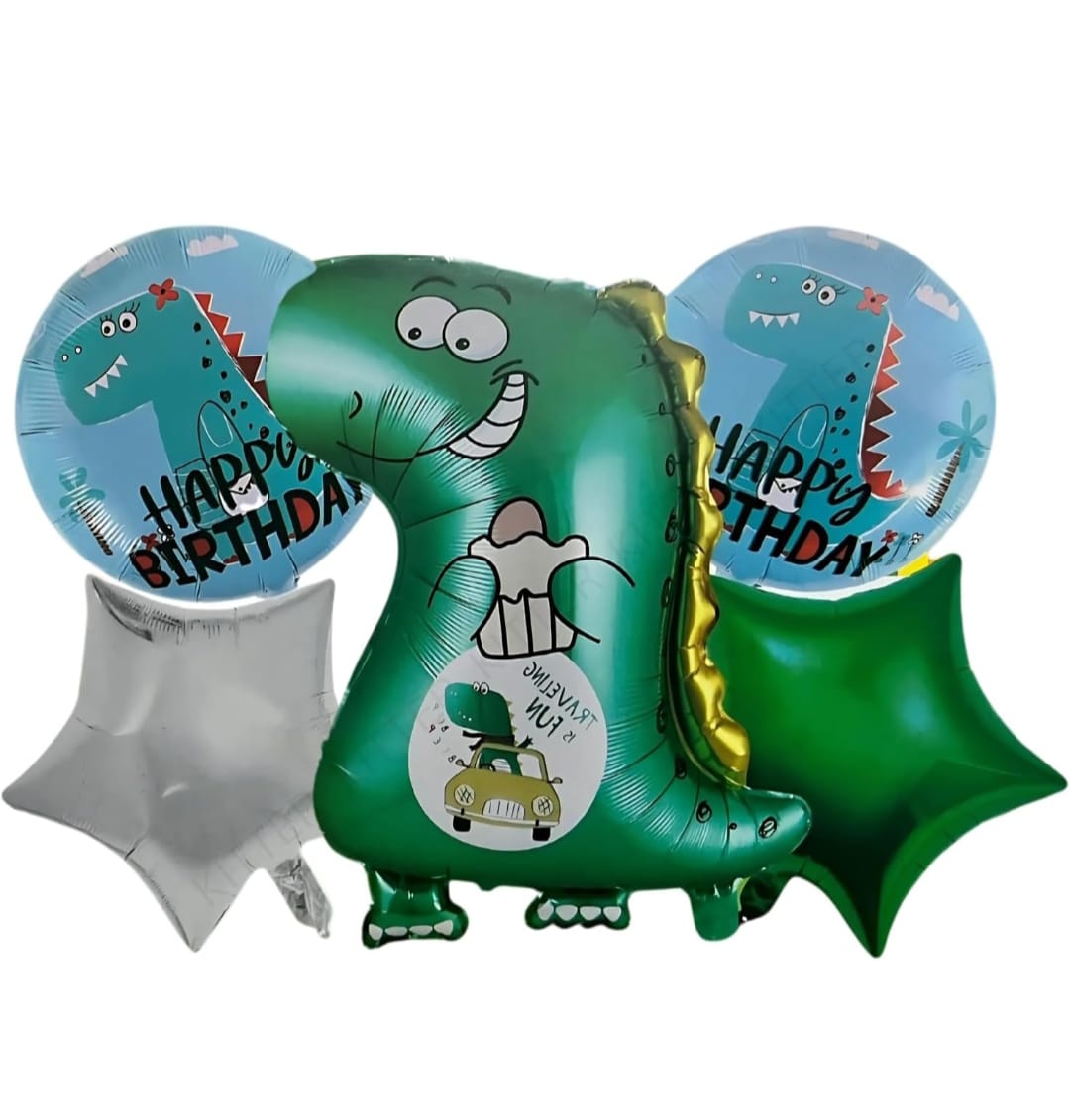 Birthday Balloon Decoration Set – 5 Pcs