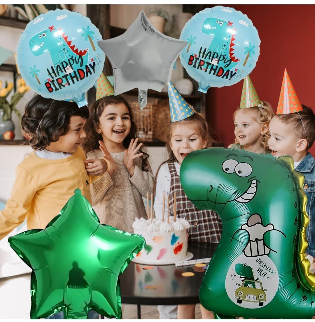 Birthday Balloon Decoration Set – 5 Pcs