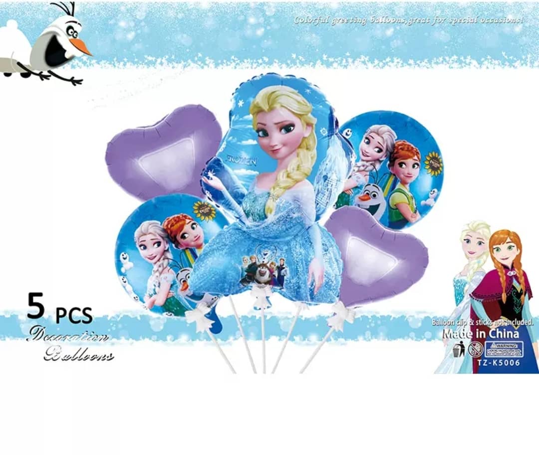 Birthday Balloon Decoration Set – 5 Pcs