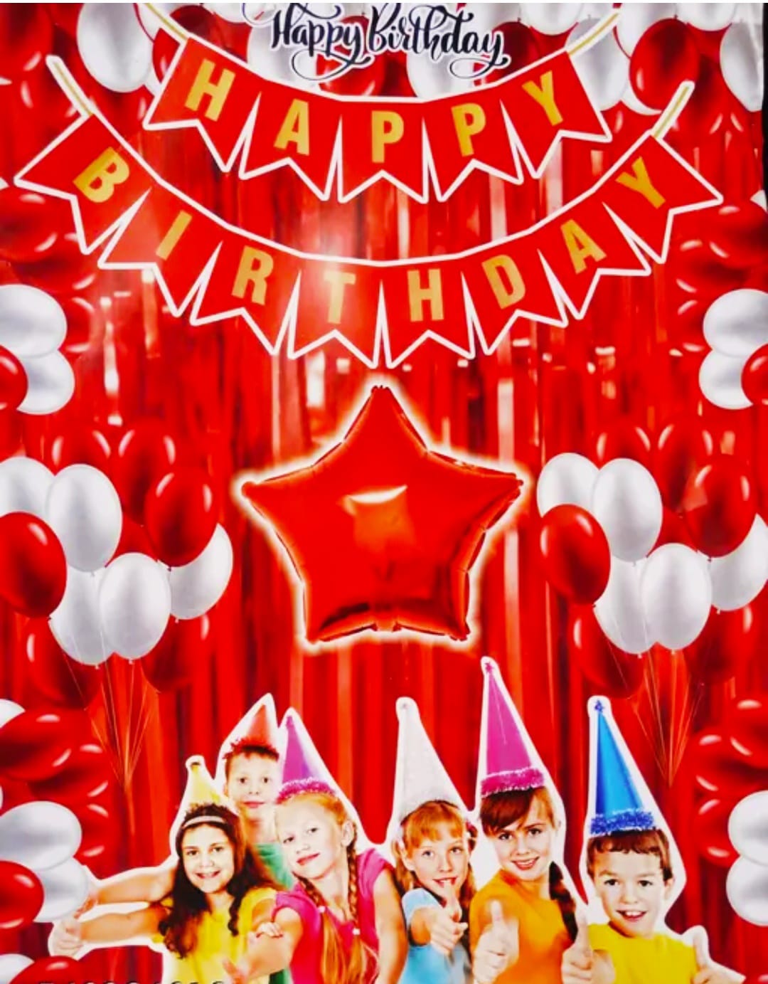 Grand Birthday Party Balloon Combo – 24 Pcs