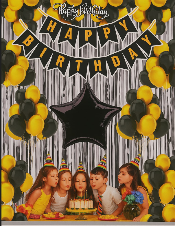 Grand Birthday Party Balloon Combo – 24 Pcs