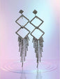 Dreamy Silver-Plated Drop Earrings – Lightweight & Elegant