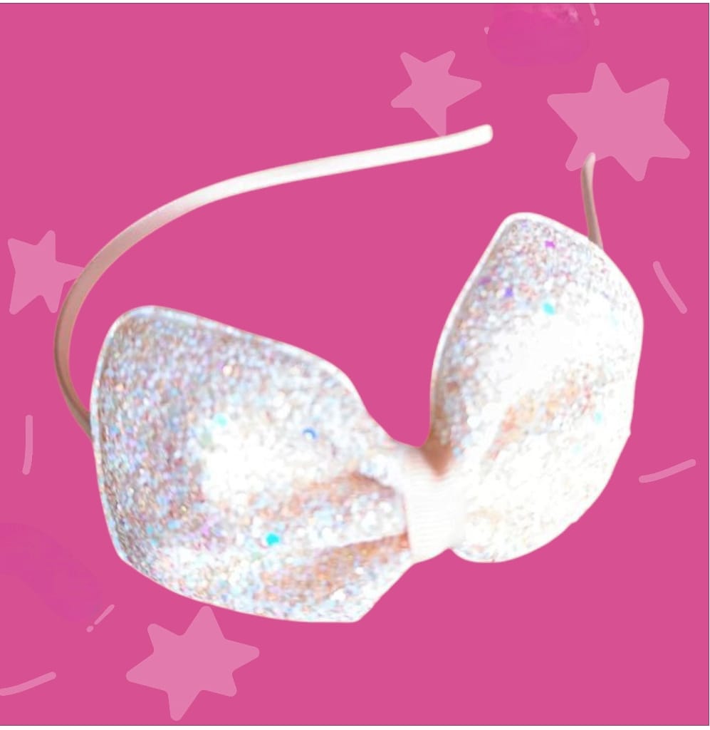 Sparkle Bow Princess Headband
