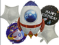 Birthday Balloon Decoration Set – 5 Pcs