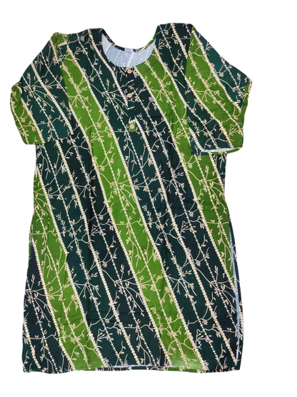 Women’s / Ladies Printed Kurtis – with Button Design