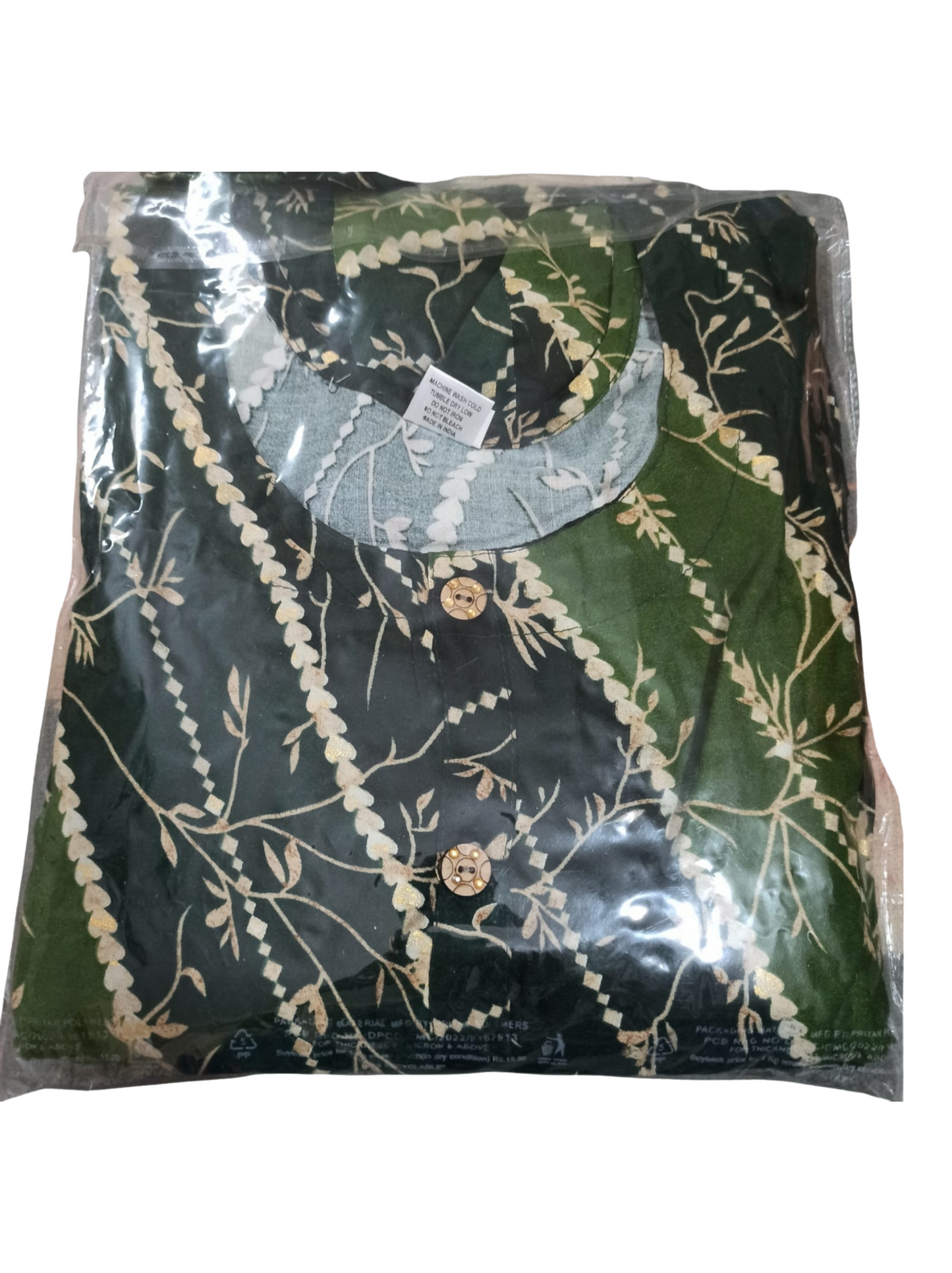 Women’s / Ladies Printed Kurtis – with Button Design