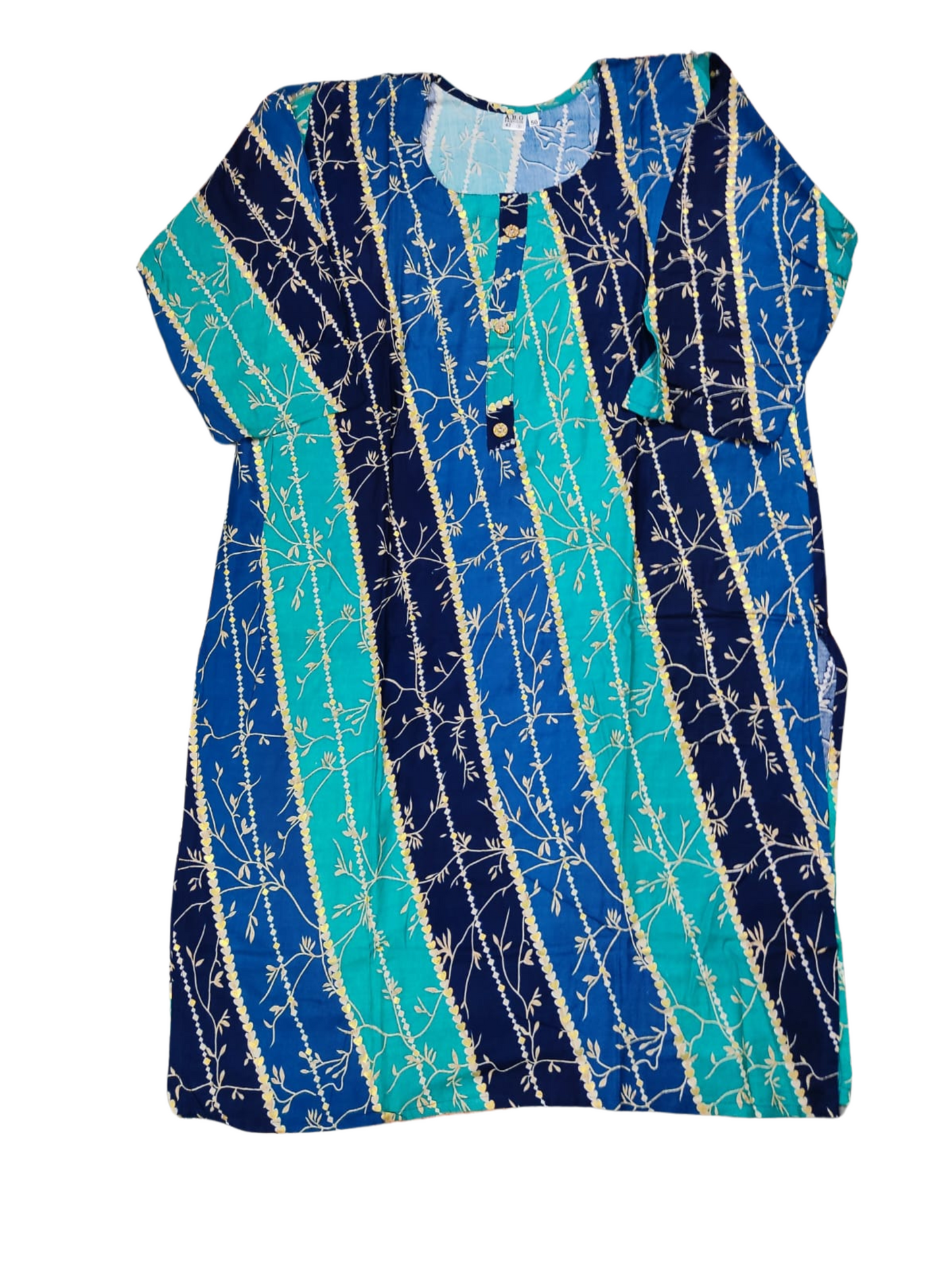Women’s / Ladies Printed Kurtis – with Button Design