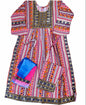Elegant Multicolor Embroidered Kurti with Matching Pants and Dupatta